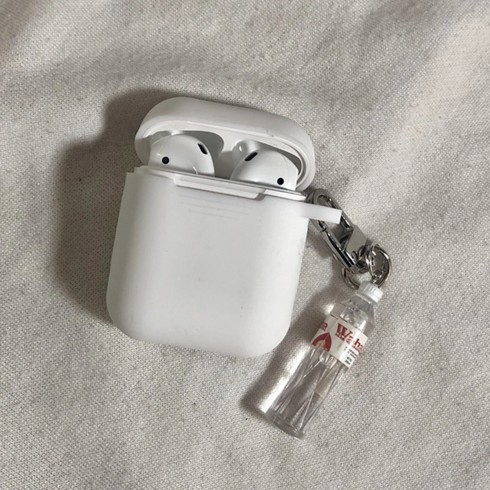 Классический Декоративный силиконовый чехол для Apple, защитный чехол для airpods, Bluetooth наушники, гарнитура, аксессуары