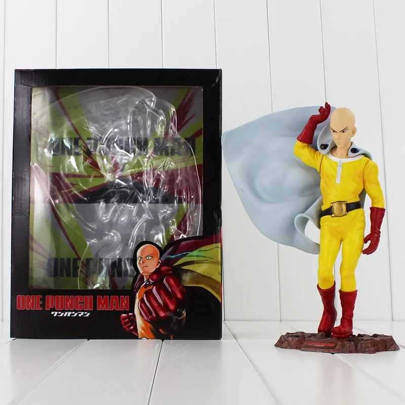 

25cm ONE PUNCH MAN PVC Action Figures Saitama Sensei Toys ONE PUNCH-MAN Toy