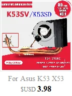 K52F материнских плат REV: 2,2 HM55 DDR3 для ASUS K52 X52F A52F P52F Материнская плата ноутбука K52F материнская плата K52F Материнская плата Тест ОК