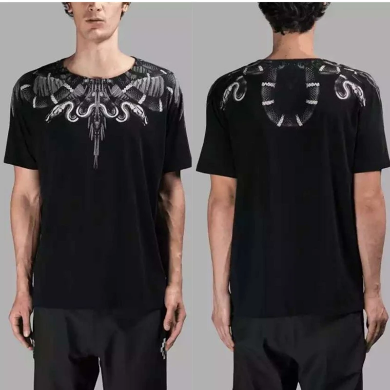 Marcelo Burlon T Shirts Men Indian Snake marcelo burlon T Shirt Purpose Tour Men Hip Country Of Milan t shirt Fitness|marcelo burlon|men hip hopt-shirt men AliExpress