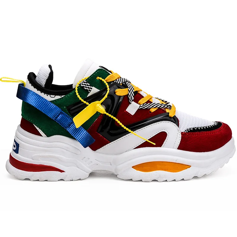 

Fashion ladies casual shoes couple models luxury thickening SkATEBOARd shoes women's shoes Harajuku flat thick Dennis