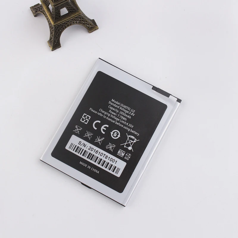 Батарея для Oukitel u2 смартфон 2050 mAh резервного копирования В наличии!|battery for|battery for