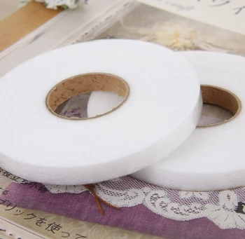 

Iron on adhesive tape for fabric binding handwork crafting quilt fabric lining 1cm wide 300yards Freeshipping