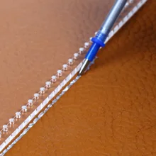 Clear Acrylic Stencil Template Set Multi Style Pattern DIY Leather Craft Wallet(China)