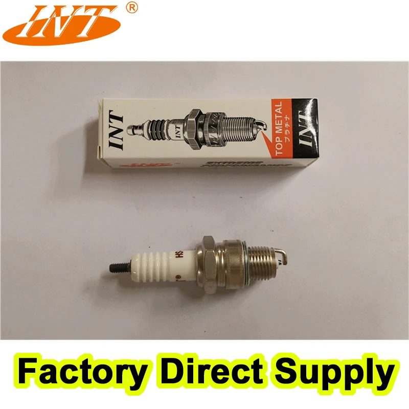 2pcs INT spark plug motorcycle HS BP4 for R43FS 14 10B Z10 W6BC W8BC