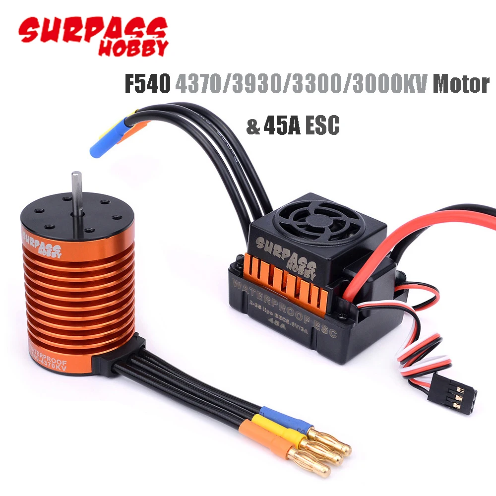 2 قطعة/المجموعة RC 4370KV/3930KV/3300KV/3000kv Sensorless فرش السيارات و 45A فرش ESC F540 كومبو ل 1/10 rc سيارة سباق قارب 2 قطعة/المجموعة RC 4370KV/3930KV/3300KV/3000kv Sensorless فرش السيارات و 45A فرش ESC F540 كومبو ل 1/10 rc سيارة سباق قارب
