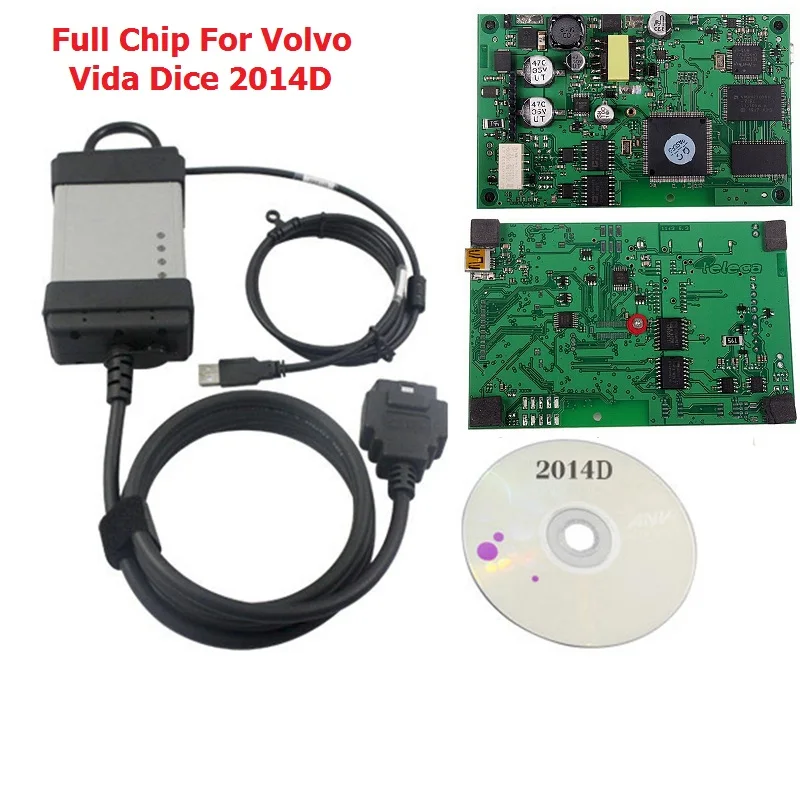 For Volvo Vida Dice 2014D Car Scanner For Volvo Multi language Vida ...