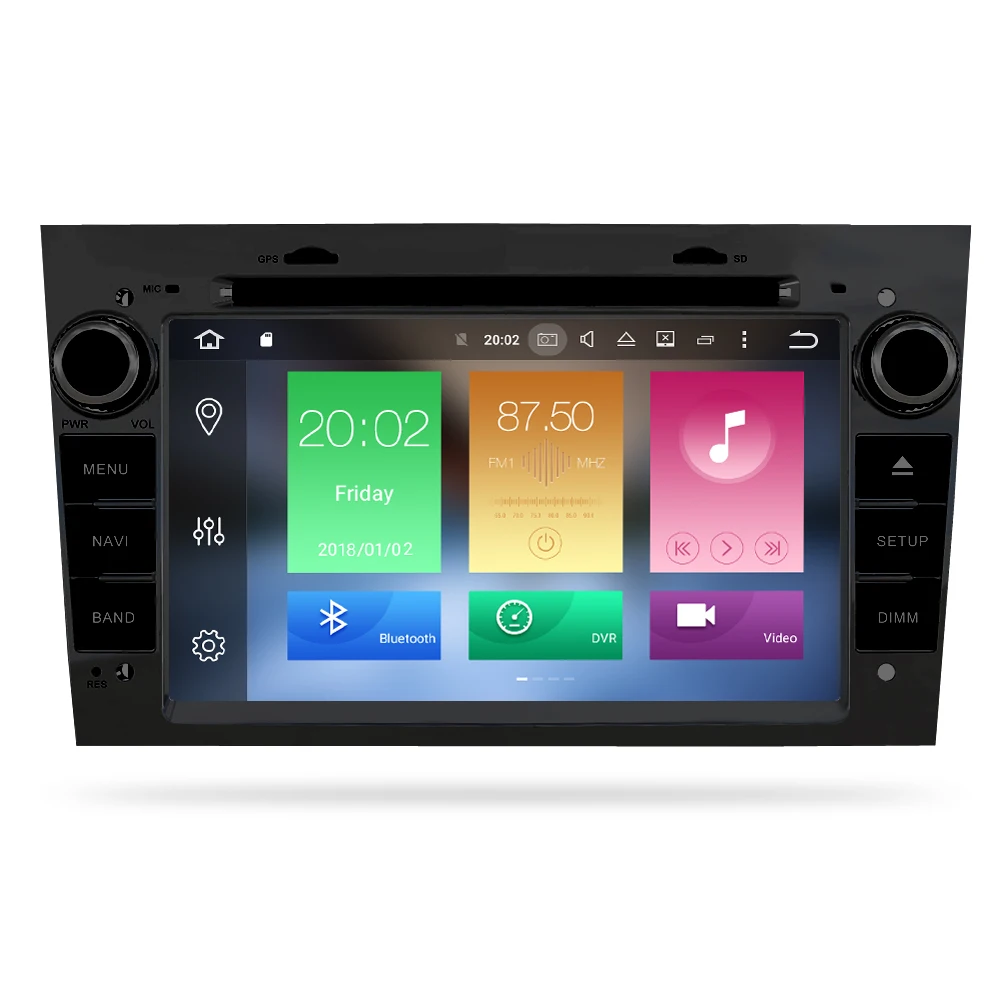 Best 7" Android 9.0 Car Radio GPS Player For Opel Astra H Zafira Vectra Vivaro Tigra Corsa C Carro DVD FM Video Navigation Multimedia 4
