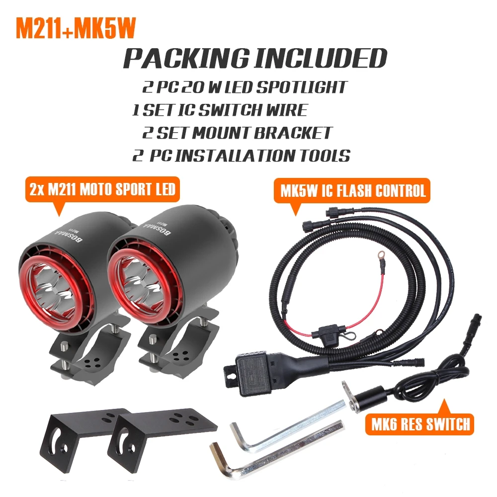 26 M211 MOTOCYCLE LED