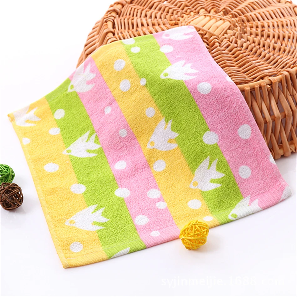 Child Face Towel Washcloth Baby Towel Newborn Muslin Baby Cotton Handkerchiefs Gauze Cloth Squares New Born Towel for Baby Wipes