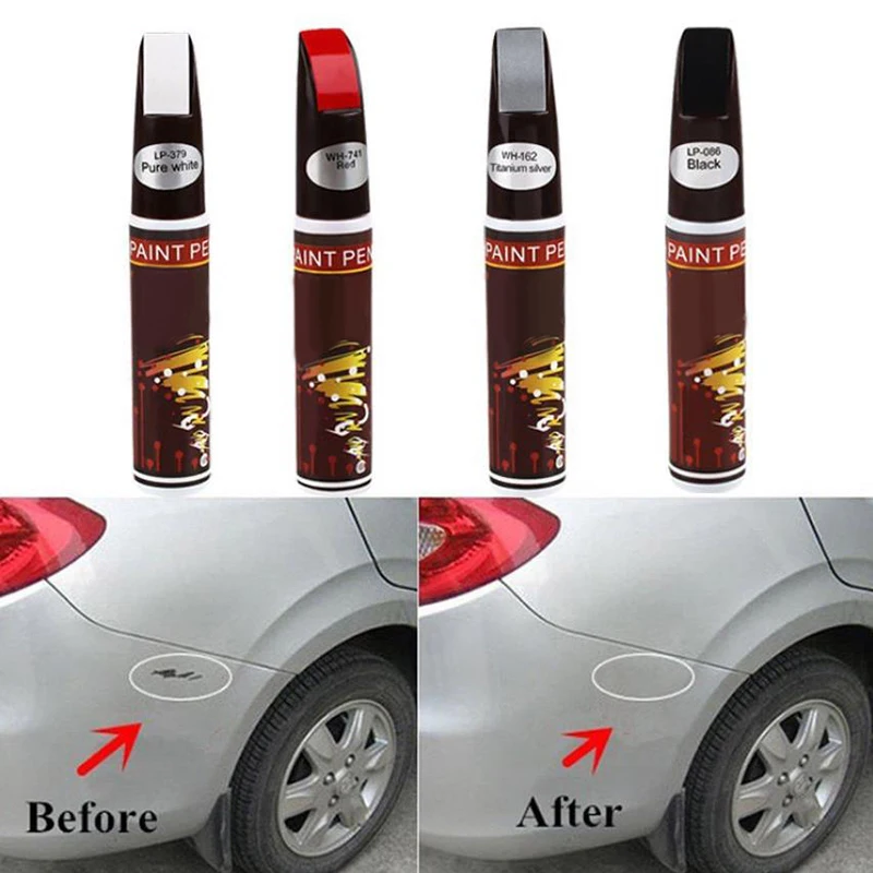 Автомобильные цвета Fix Coat paint pen Touch Up, инструмент для удаления царапин, 5 цветов нетоксичный, постоянный, водостойкий