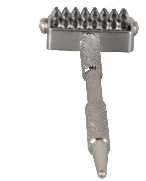 

10.5cm multi-functional probe acupuncture points detector pen with facial acupoints needle rolling massage roller