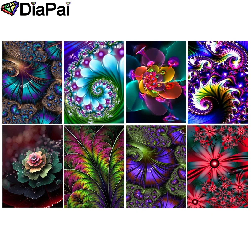 DIAPAI 100% Full Square/Round Drill 5D DIY Diamond Painting &quotColorful pattern&quot 3D Embroidery Cross Stitch Home Decor | Дом и сад