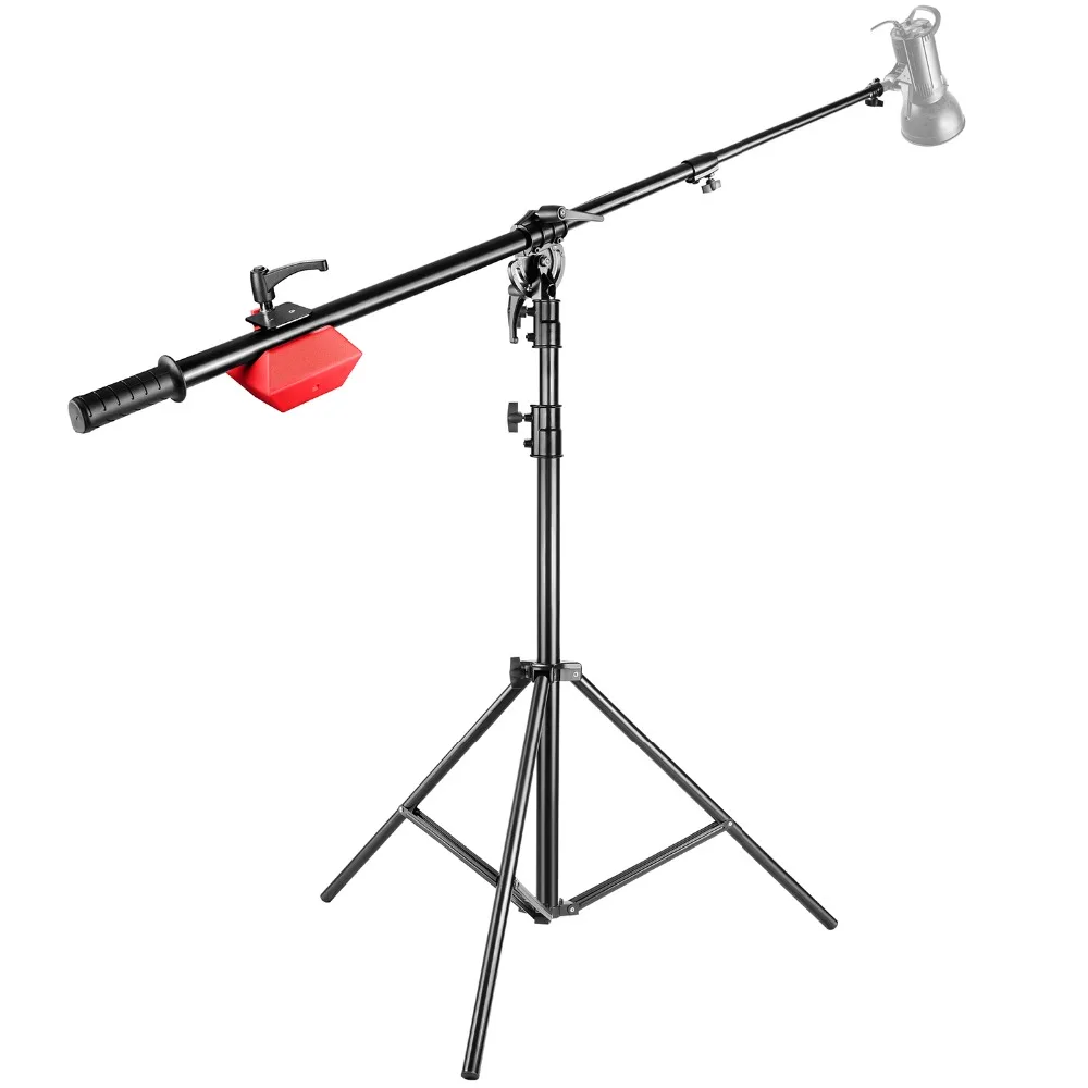  Neewer Light Stand Boom Counterweight - Metal Removable Balanced Tightened Counter Weight 4kg for B
