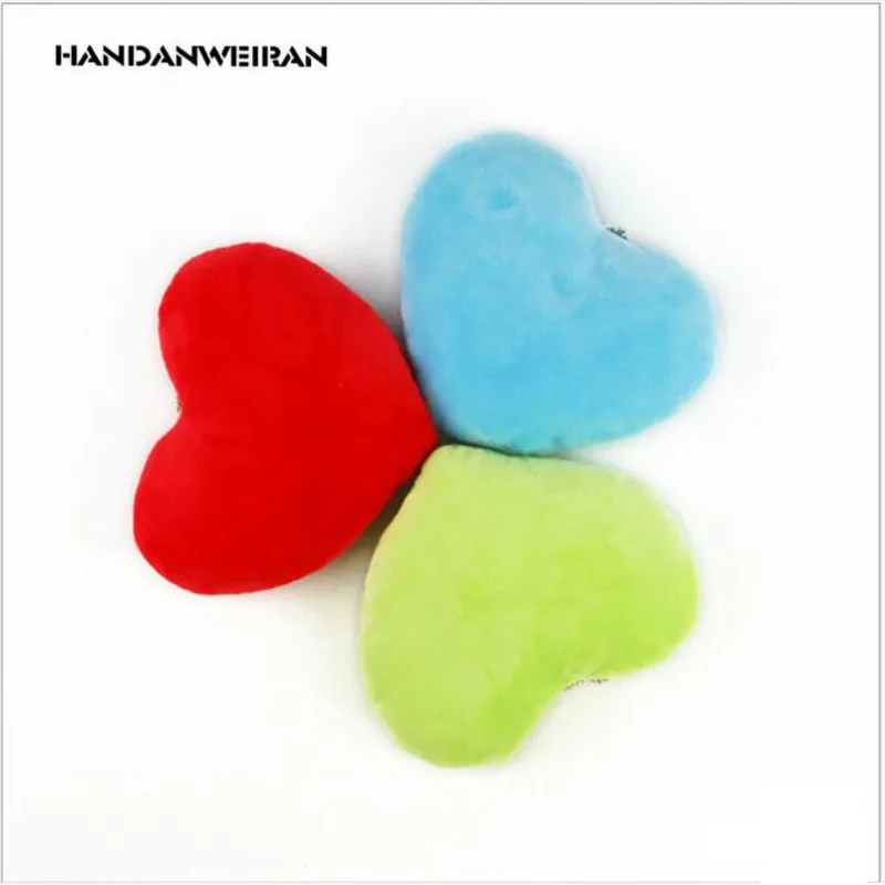 1Pcs creative ultra soft heart peach heart plush bag pendant heart shaped birthday gift wedding gifts
