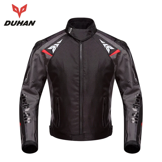 Cheap DUHAN Men's Oxford Cloth Motorcycle Racing Jacket Motorcycle Jacket Automobile Motocross Motorcycle Waterproof Racing Clothing