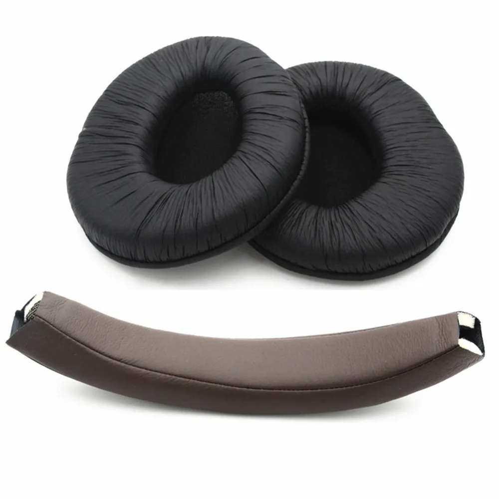 

1 Set Replacement Pillow Ear Pads Earpads with Headband Foam Cushions for Sony MDR Z600 V600 V900 7509HD Headphones Headset