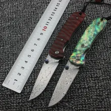 

2018 new folding knife high hardness sharp damascus steel mini collection folding knife boutique pocket knife multi-purpose tool