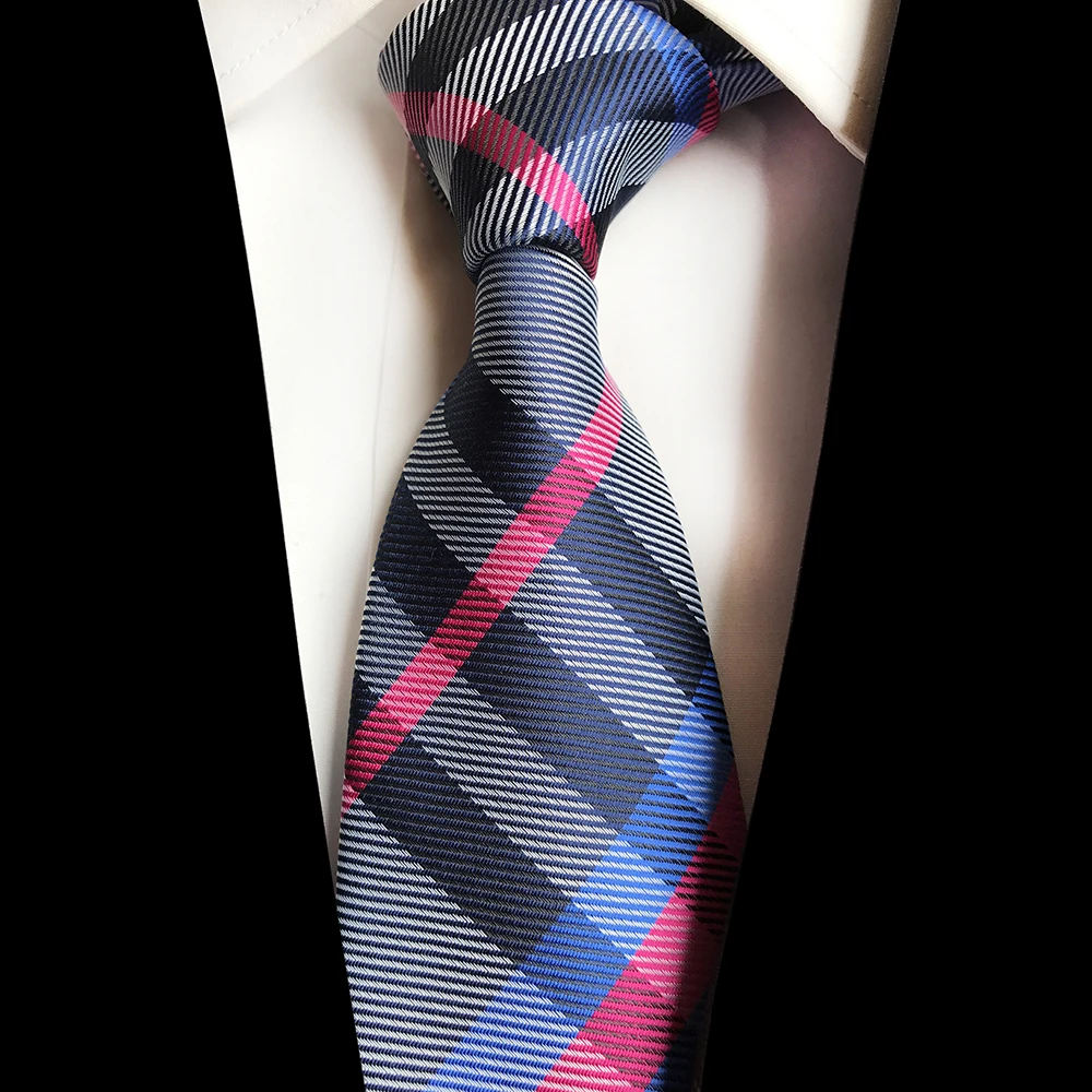 Gusleson бренд 8 см турецкие огурцы, жаккардовый шелковый галстук для мужчин s шеи галстук полосатый галстук для мужской свадебный костюм Деловые Вечерние