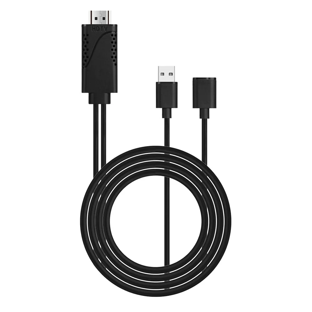 USB к HDMI 4K HD 1080P HD ТВ AV Кабель-адаптер Шнур для iPhone XS/XS MAX/XR