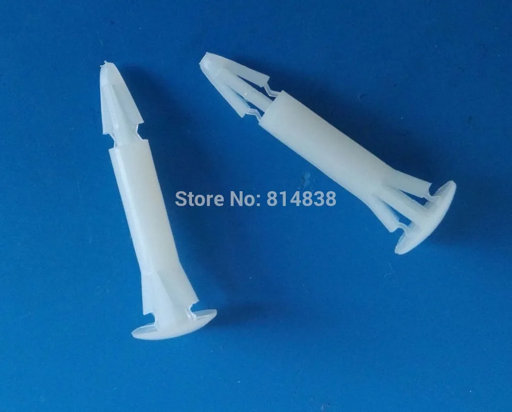 RC 10 White Nylon Plastic Rivets Reverse Locking Circuit Board Support