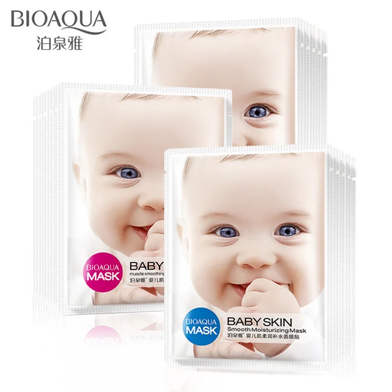 

BIOAQUA 1 Piece Whole Snail Essence Liquid Wrapped Mask Moisturizing Depth Replenishment Unisex Skin Care Cosmetic