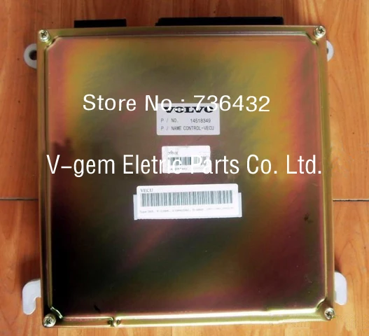  Free shippingVol vo v-ecu controllervo lvo Consoleexcavator computer board 14518349 for Vo lvo EC21
