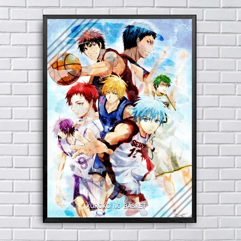 

KUROKO NO BASKET Anime Art Wall Decor Canvas Poster Paintings for Living Room