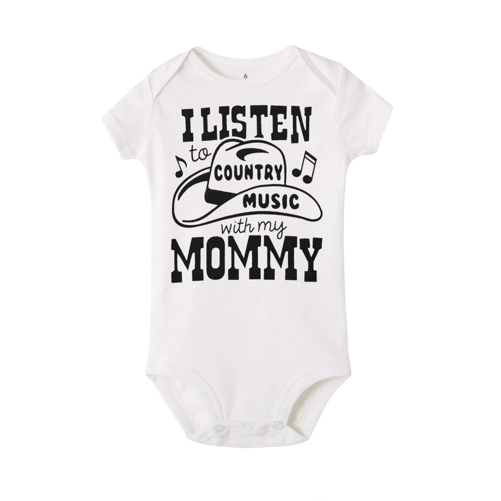 Комбинезон с надписью My Mommy для новорожденных мальчиков и девочек летняя