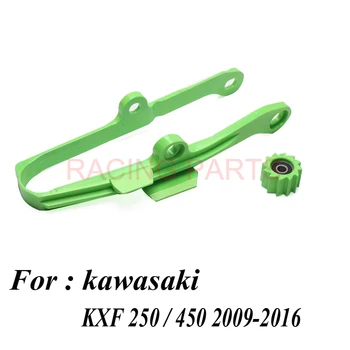 

Chain Slider Guide Swingarm Roller chain set For KXF250 KXF450 KX250F KX450F KXF 250 450 Motorcycle 2009-2016