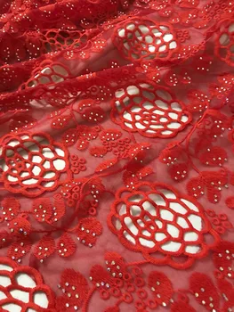 

Latest Design CiCi-6647 high quality french lace fabric Wholesale price embroidery African net lace fabric