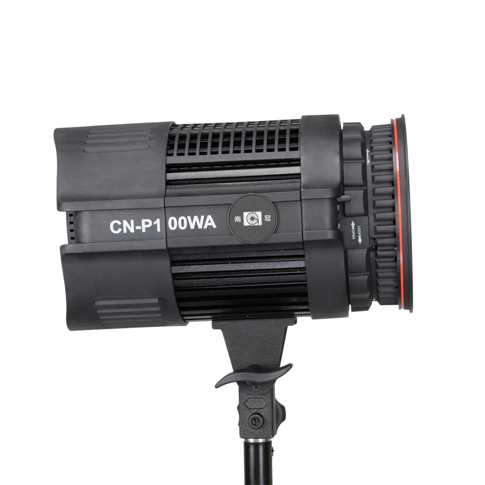Nanguang 100W LED Studio Light CN P100WA Fresnel Spot светильник для фотосъемки видео + Barndoor|fresnel spotlights|led