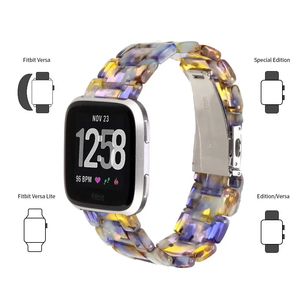 

Watch strap For Fitbit watch band for Fitbit Versa/Versa Lite Resin band Edition/Versa Accessories bracelet belt