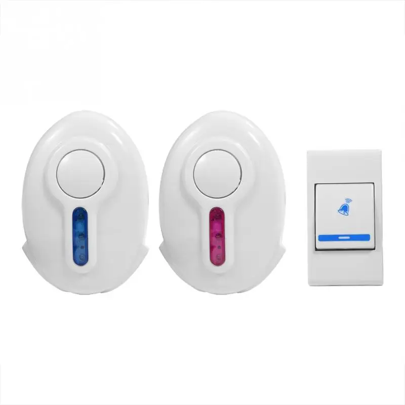 36 Tunes Wireless Music Doorbell Set Includes 2 Receivers and 1 Transmitter for Home Office Door