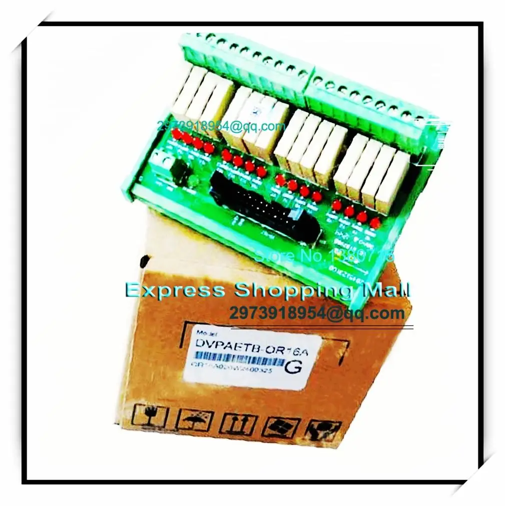 New Original DVPAETB-OR16A Delta PLC External terminal module for digital output modules new original dvp16xm11n delta plc 16di digital module