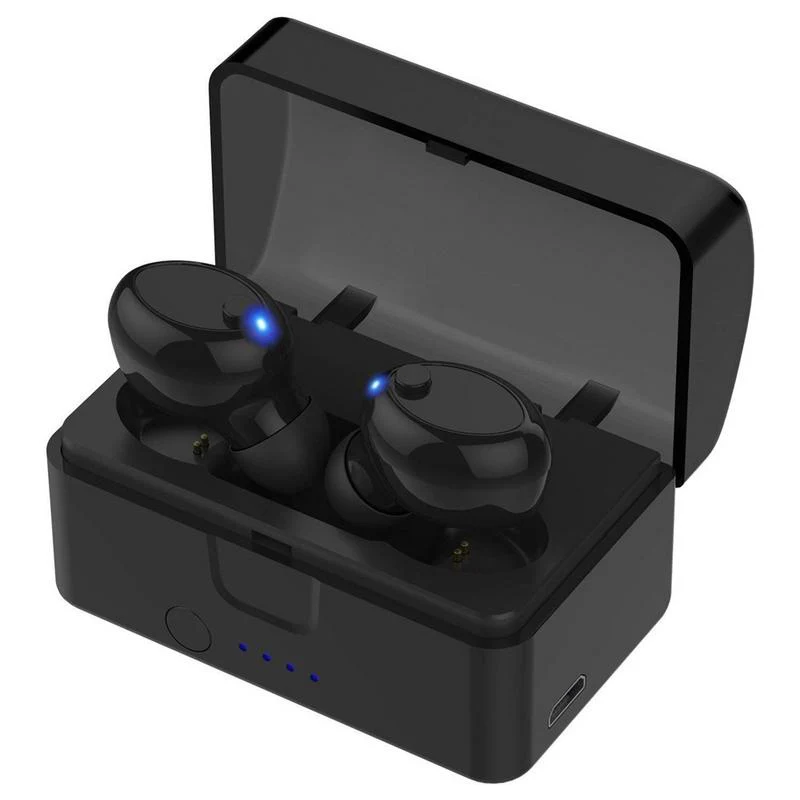 

GS-TWS R Bluetooth 5.0 Mini Sports Binaural Wireless Bluetooth Headset BQB Certification With Charging Bin Double Call Earbuds