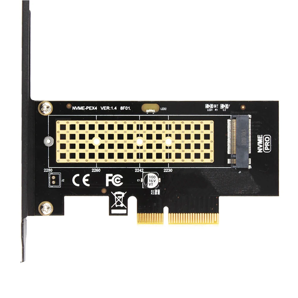 M.2 к PCI Express X4 сигнала увеличения NVME карты расширения интегрированная полная скорость внутренний ремонт замена M ключ интерфейс свободно SSD