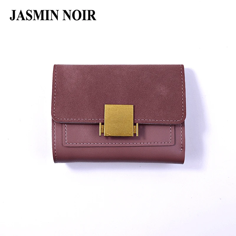 

Brand Designer Suede Short PU Metal Hasp Women Wallet Mini Purse Vintage Female Card Holder Small Patchwork Money Bag for Ladies