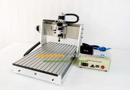 

Free shipping! USB port CNC3040 CNC router, 240w spindle motor CNC 3040T engraving drilling/ milling machine