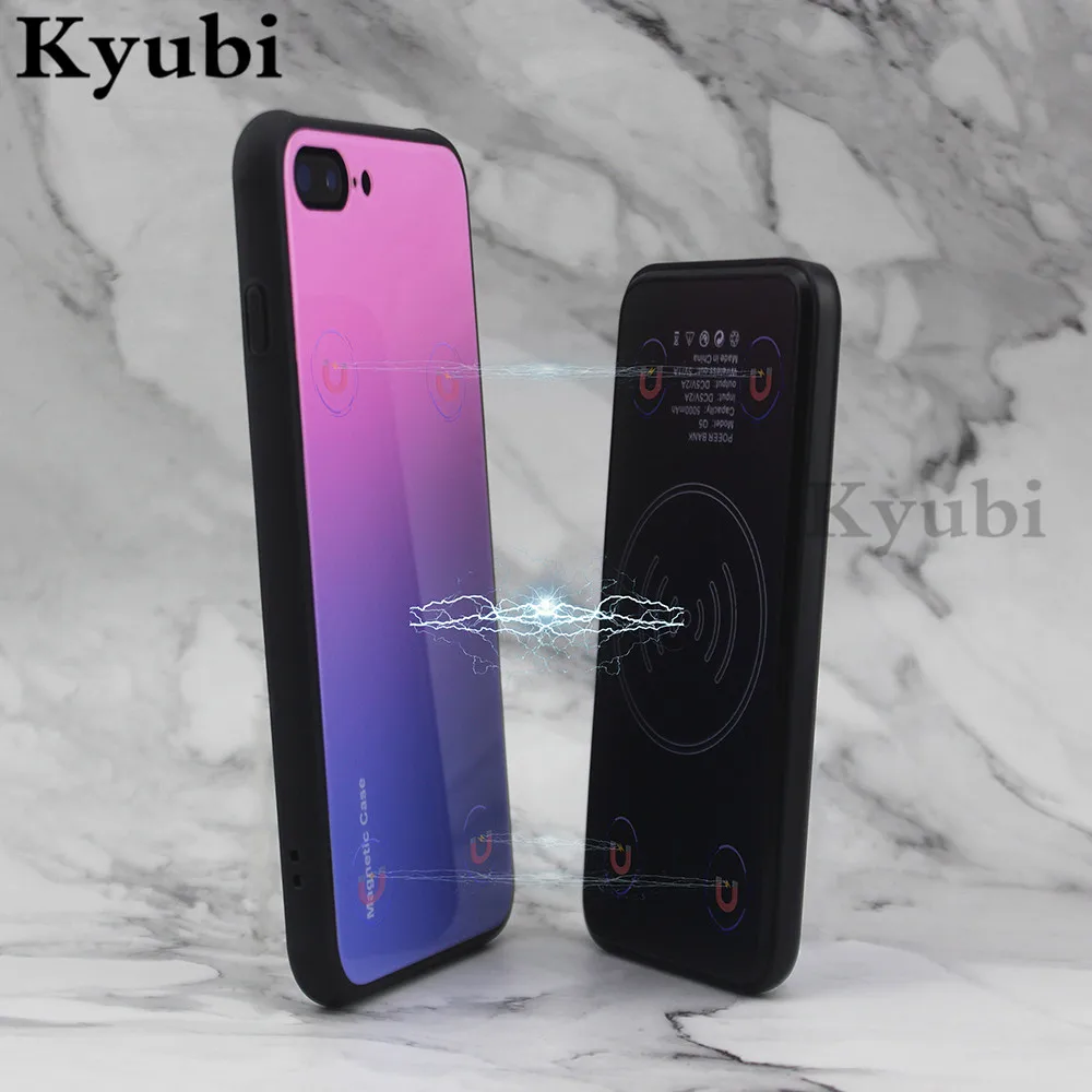 

2 in 1 Battery Case For Samsung Galaxy Note 8 External Portable Battery Pack Backup 5000mAh Charger Case Luxury Power Bank Case