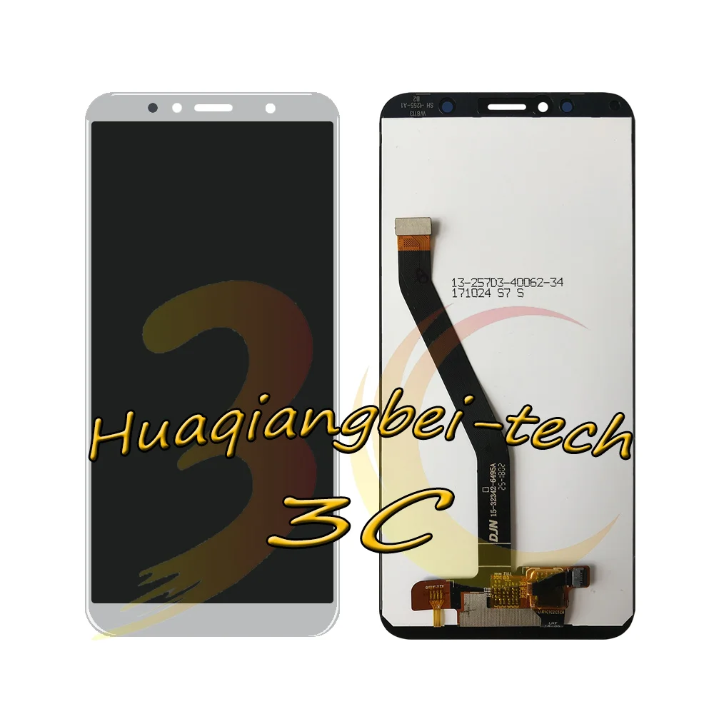 5,7 '' для huawei Honor 7C AUM-L41 Полный ЖК-дисплей+ кодирующий преобразователь сенсорного экрана в сборе белый/черный/золотой протестирован