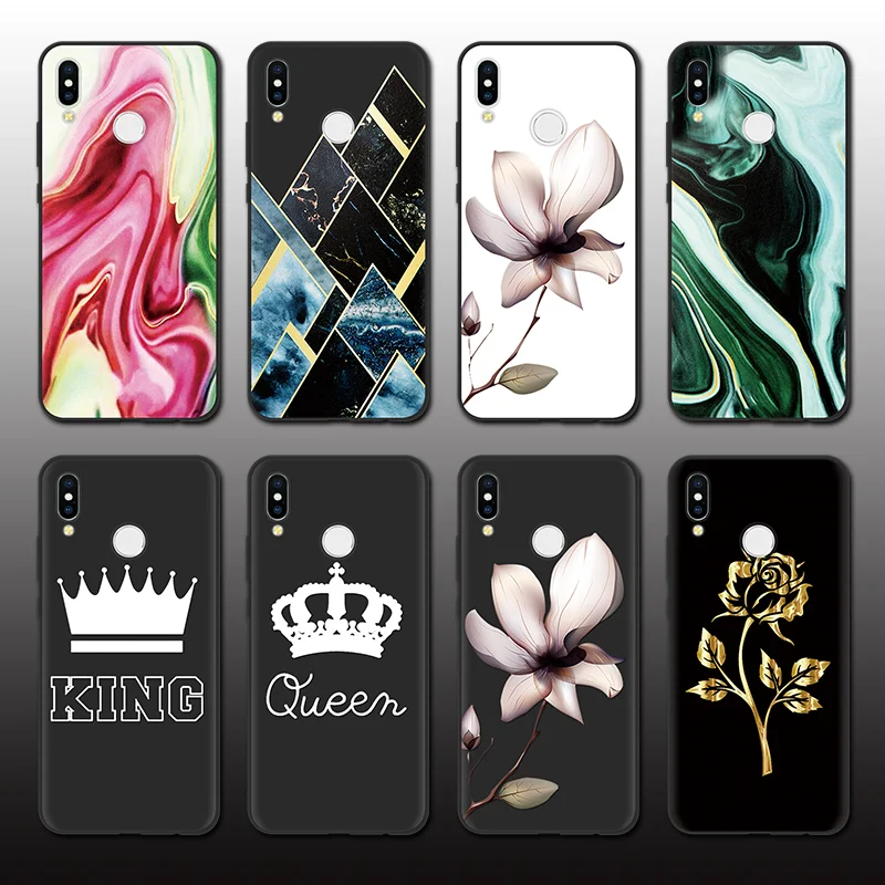 

For Huawei Mate 20 Lite P30 P8 P9 P10 P20 Pro Y6 2017 Fundas For Honor 6A 7A Pro 8X 9 Lite 10 nova 3 3i 2i TPU Marble Case Coque