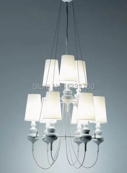 

modern metalarte hanging lamp dinning room suspension light Jaime Hayon Josephine queen pendant lamp 3heads, 6 heads, 9 heads