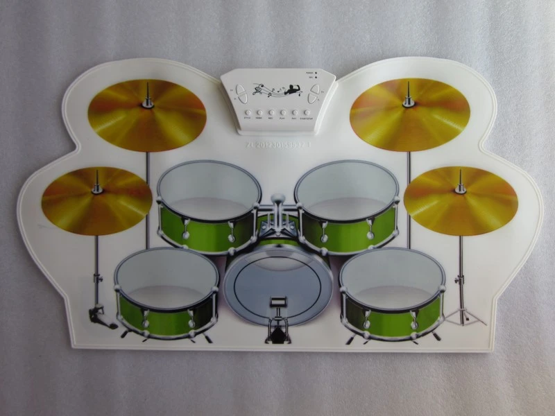 Roll Up Flexible Portable USB Electronic Kit Digital Drum Percussion Drum Pad de silicona Mini batería|drum manufacturer|drum set pricedrum quality - AliExpress