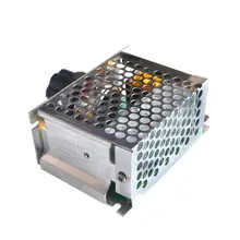 4000 Вт 220 В Регулируемый регулятор напряжения SCR регулятор скорости двигателя диммер