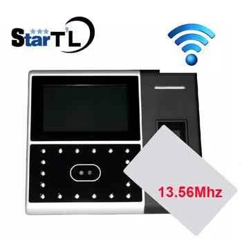 

ZK Iface302 Wifi Biometric Face Fingerprint Attendance Time Clock Face Attendance System13.56 MF card recorder clock attendance