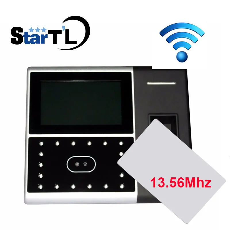 ZK Iface302 Wifi биометрический отпечаток лица посещаемость времени часы Лицо