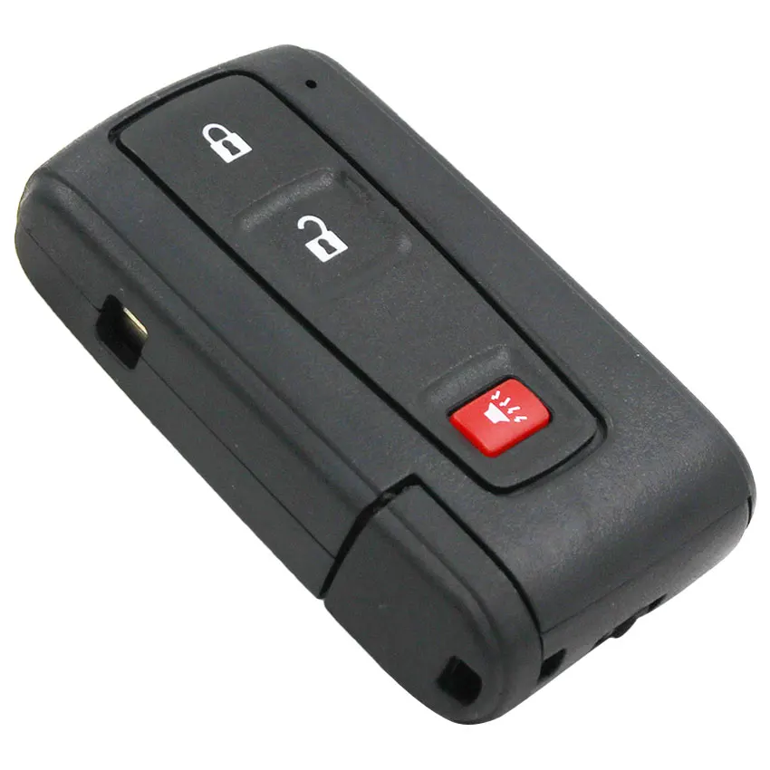 2+ 1/3 кнопки дистанционного ключа автомобиля в виде ракушки чехол Брелок с/без лезвия для Toyota Prius 2004 2005 2006 2007 2008 2009 Corolla Camry Verso