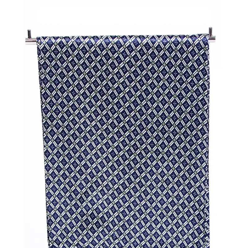denim blue Кувертюр мужские шелковые Роскошные брендовые шарфы модные аксессуары осень зима мужской шелковый длинный шарф галстук бандана шарф с кисточками - Цвет: denim blue