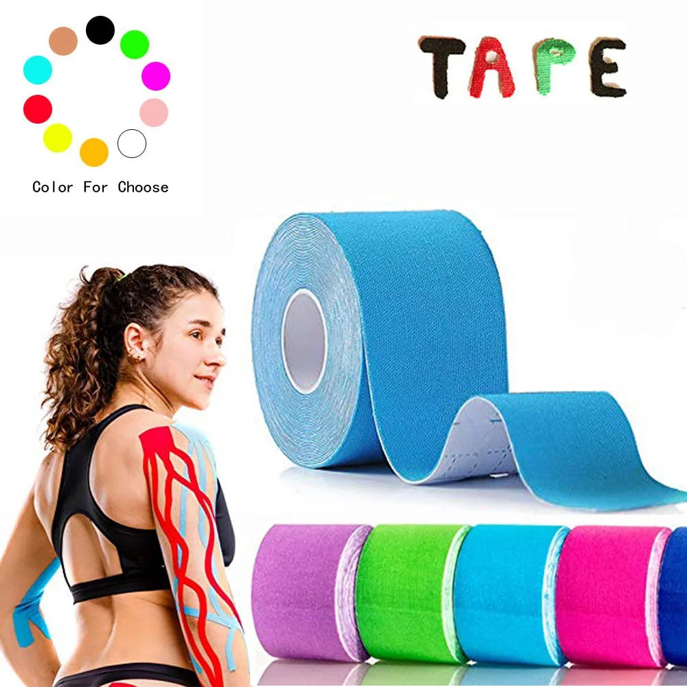 5 cm * 5 m شريط لاصق مرونة لفة العضلات ضمادة القطن لاصقة مرنة سلالة إصابة العضلات ملصقا ل التنس كرة السلة 5 cm * 5 m شريط لاصق مرونة لفة العضلات ضمادة القطن لاصقة مرنة سلالة إصابة العضلات ملصقا ل التنس كرة السلة